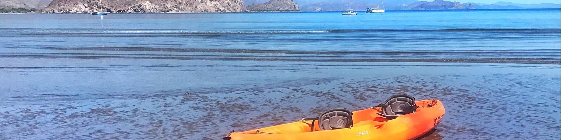 My idea of #springfun
Kayaking in Baja sur. Beautiful scenery.