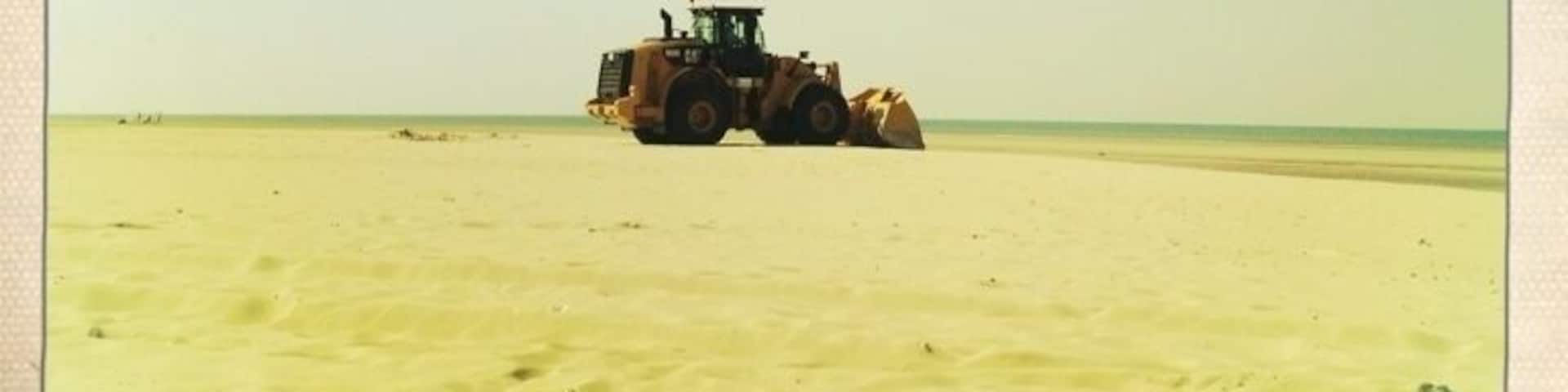 Workman having his lunch!