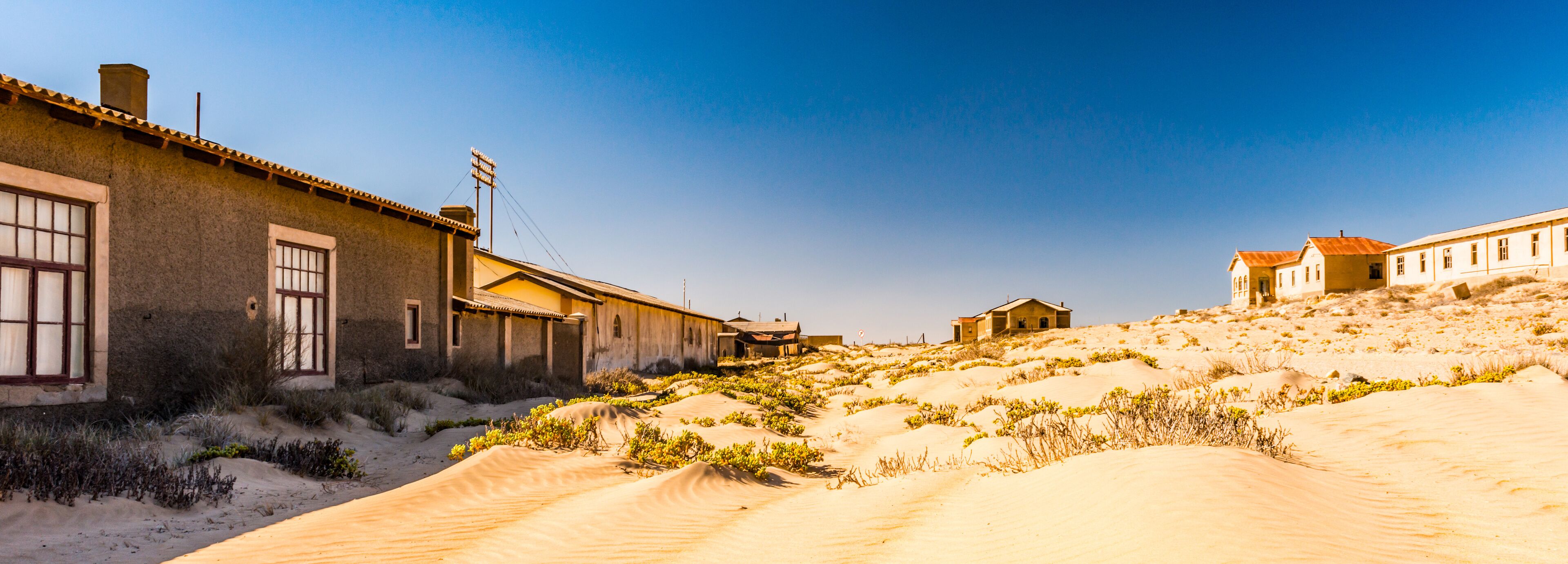 Kolmanskop (Coleman's hill), a ghost town in the Namib desert