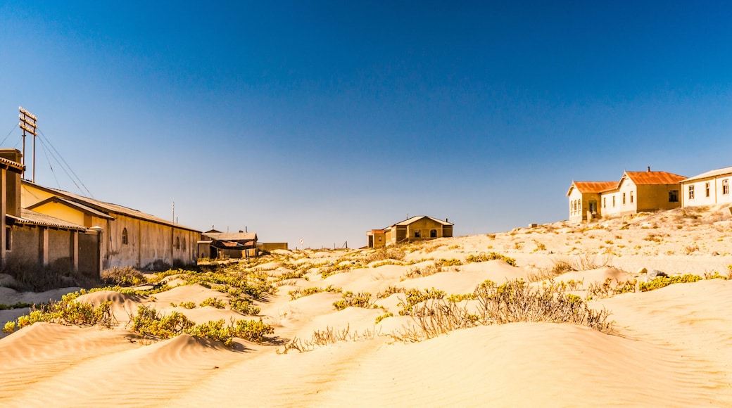 Kolmanskop (Coleman's hill), a ghost town in the Namib desert