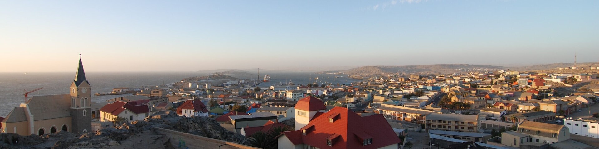 Windy and charming Lüderitz, Namibia