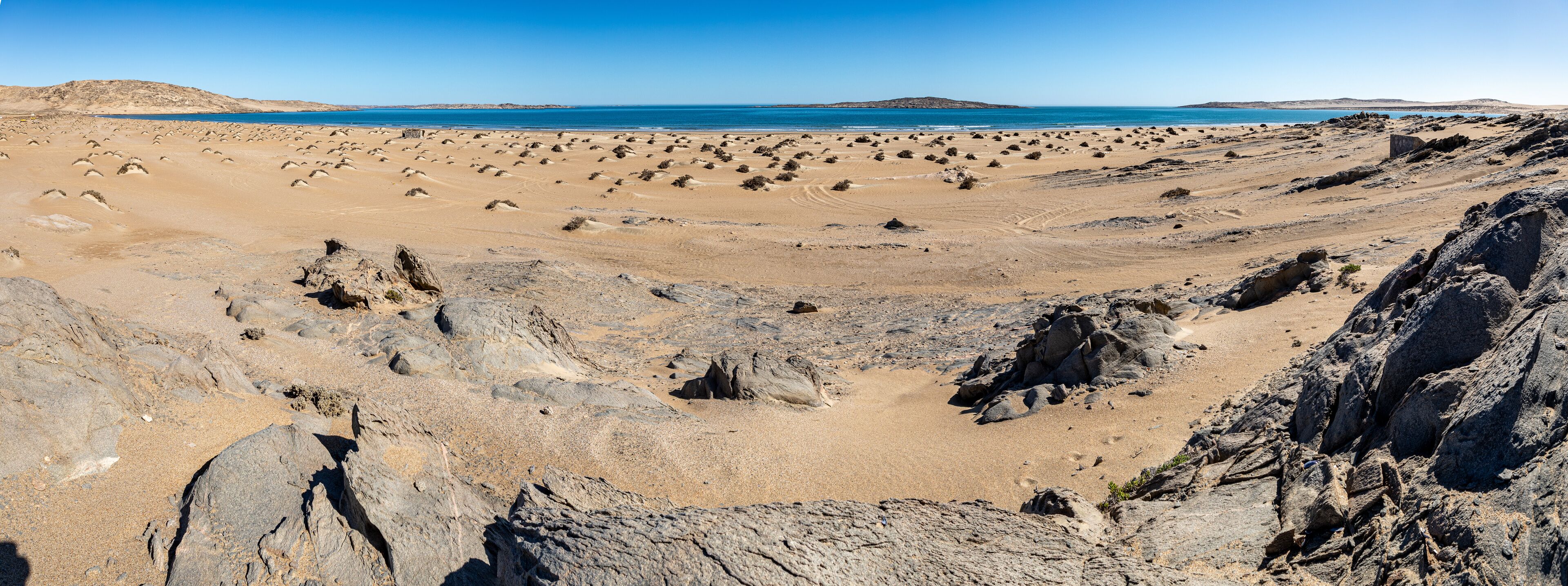 Plage Agate à Lüderitz en Namibie