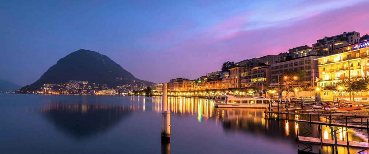 After a lackluster, and misty end to the day in Lugano, the color finally popped just before twilight. This was taken on Day 1 of my two week backpacking trip through small town Switzerland. #Switzerland #europe #lake #sunset #color #explore #adventure #travel #backpacking