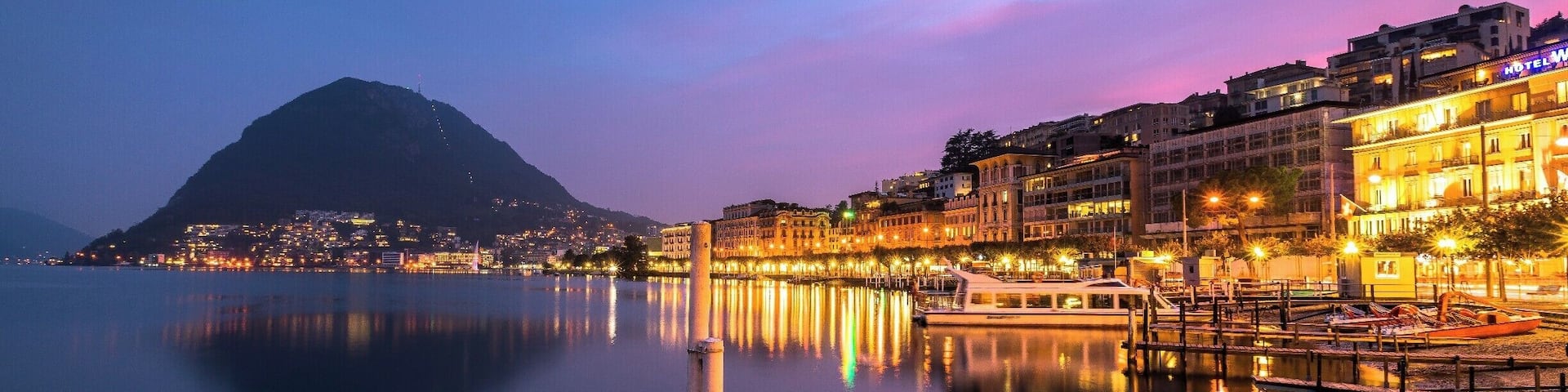 After a lackluster, and misty end to the day in Lugano, the color finally popped just before twilight. This was taken on Day 1 of my two week backpacking trip through small town Switzerland. #Switzerland #europe #lake #sunset #color #explore #adventure #travel #backpacking