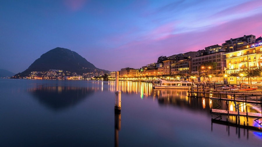 After a lackluster, and misty end to the day in Lugano, the color finally popped just before twilight. This was taken on Day 1 of my two week backpacking trip through small town Switzerland. #Switzerland #europe #lake #sunset #color #explore #adventure #travel #backpacking