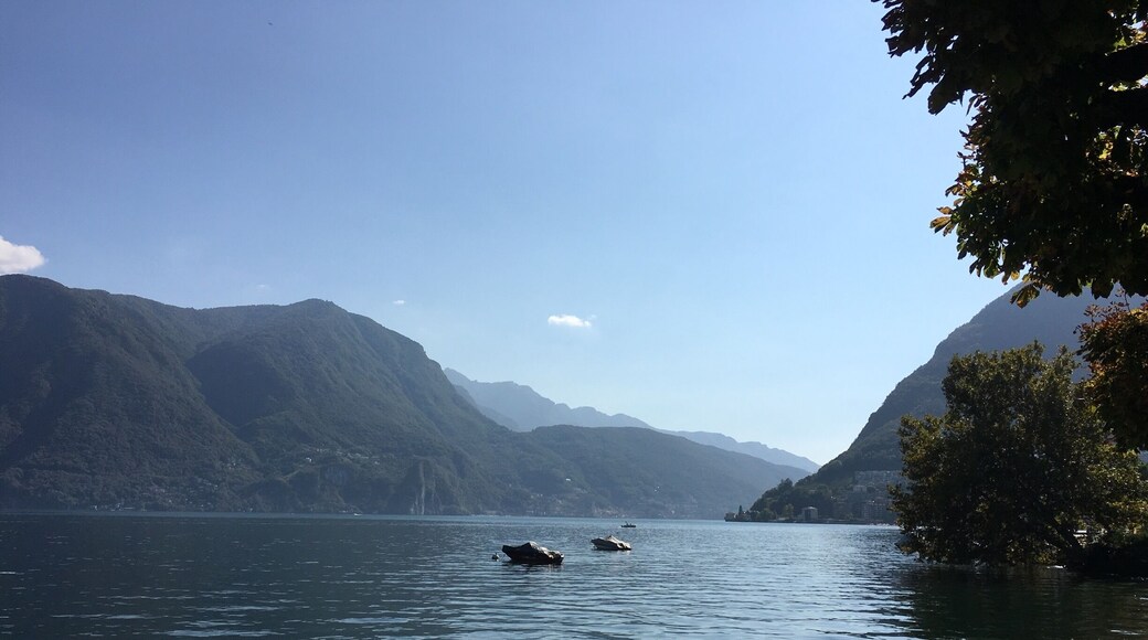 Beautiful Lake Lugano in September