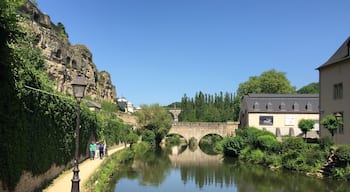When in Luxembourg remember to walk along the valley. The view is stunning and stop for a snack at one of the cafes while enjoying the scenery.