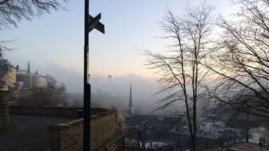 Foggy weather in Lux