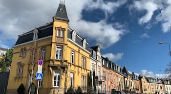 Nice view along Petrusse boulevard