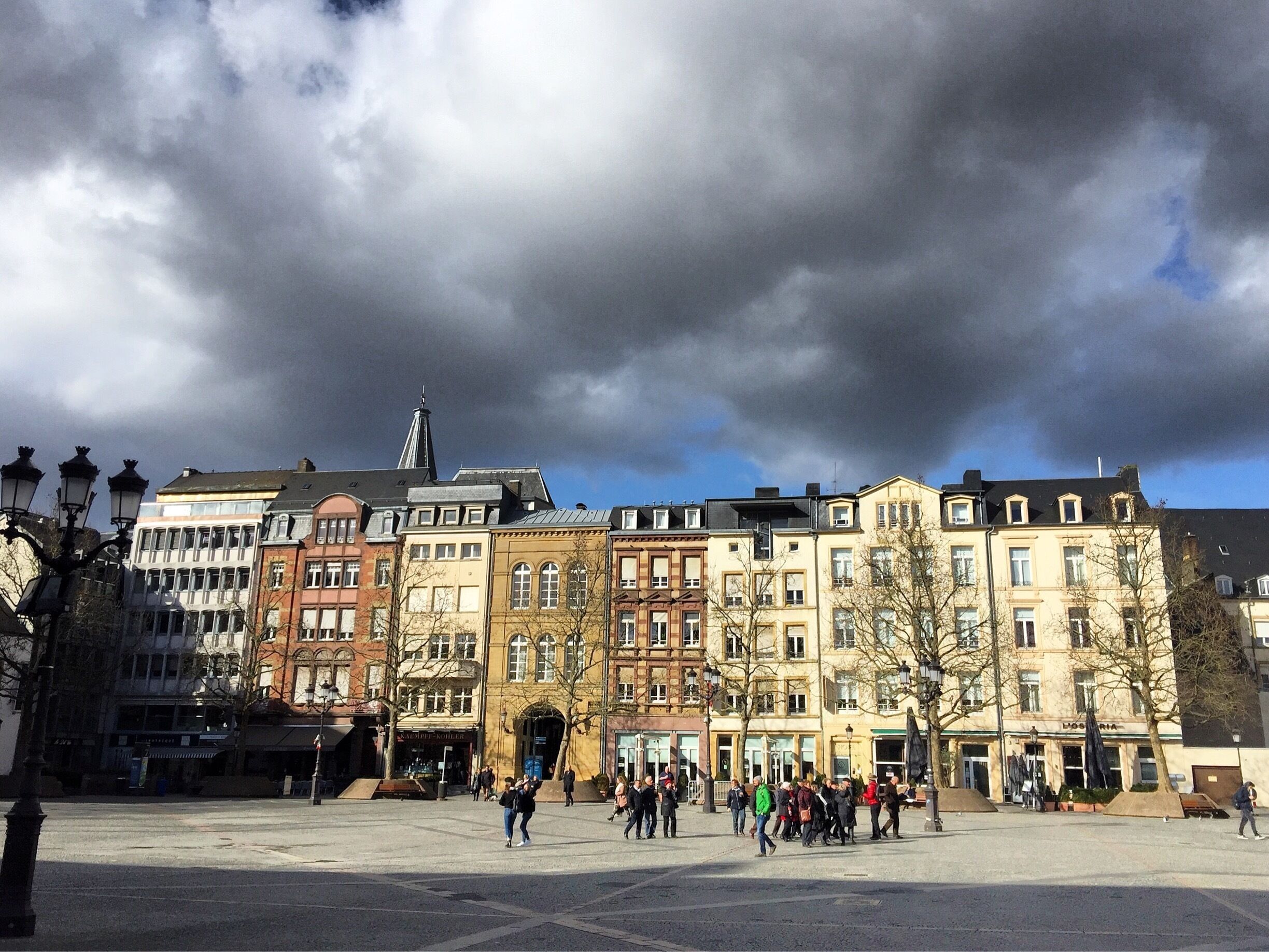 Golden hour Luxembourg 