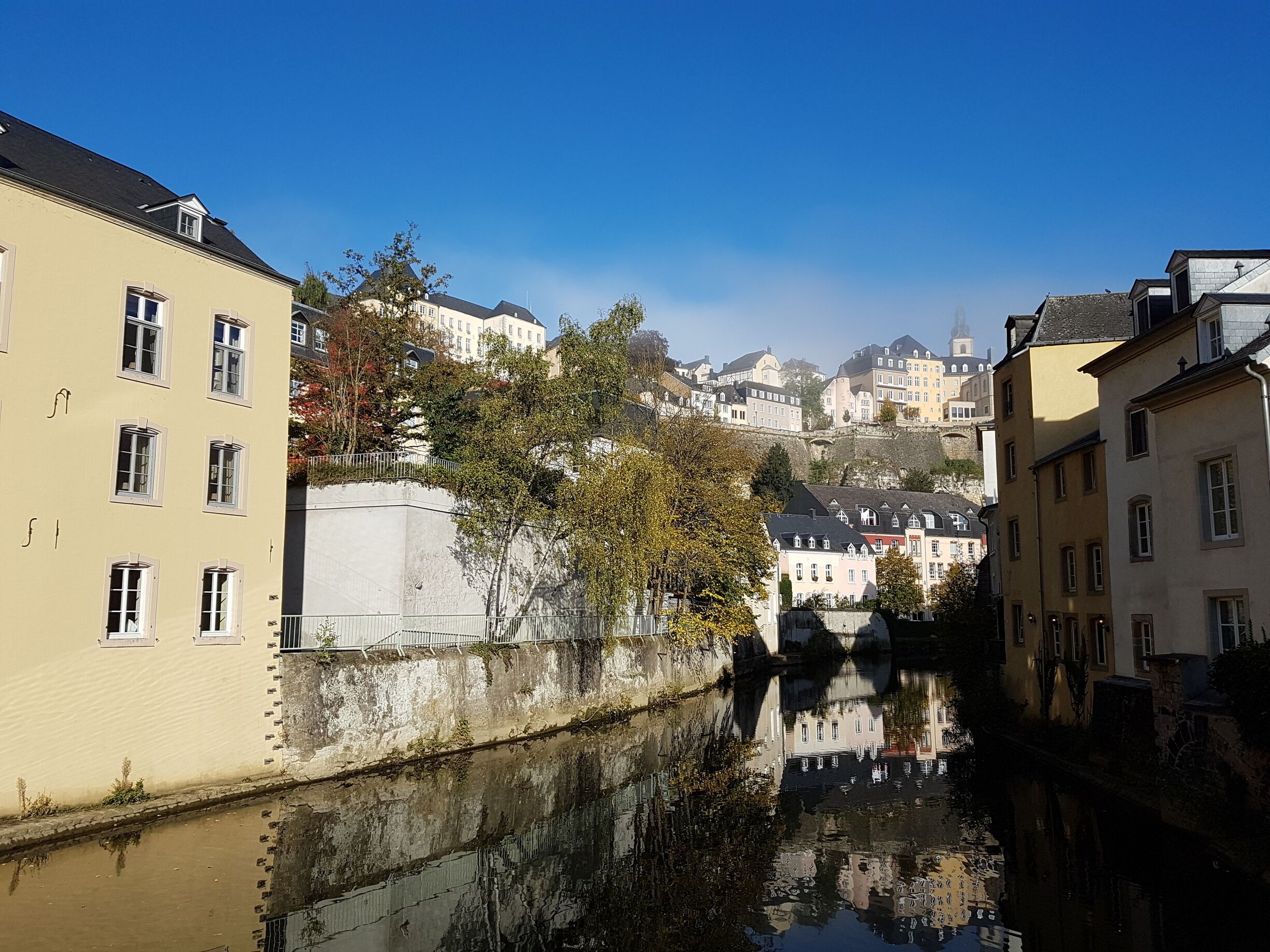 View from the bridge at rue munster