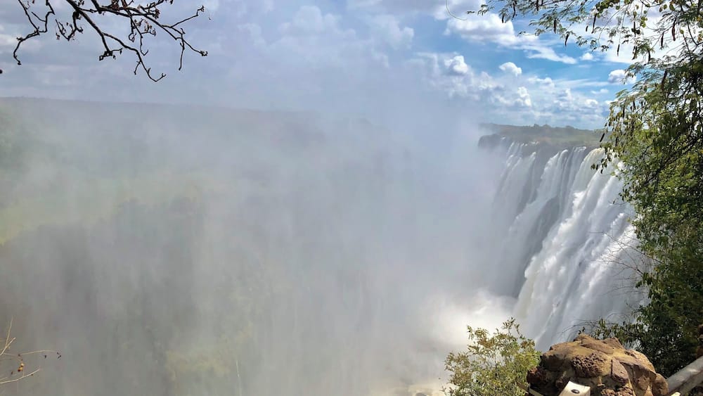 Victoria Falls from Zambia