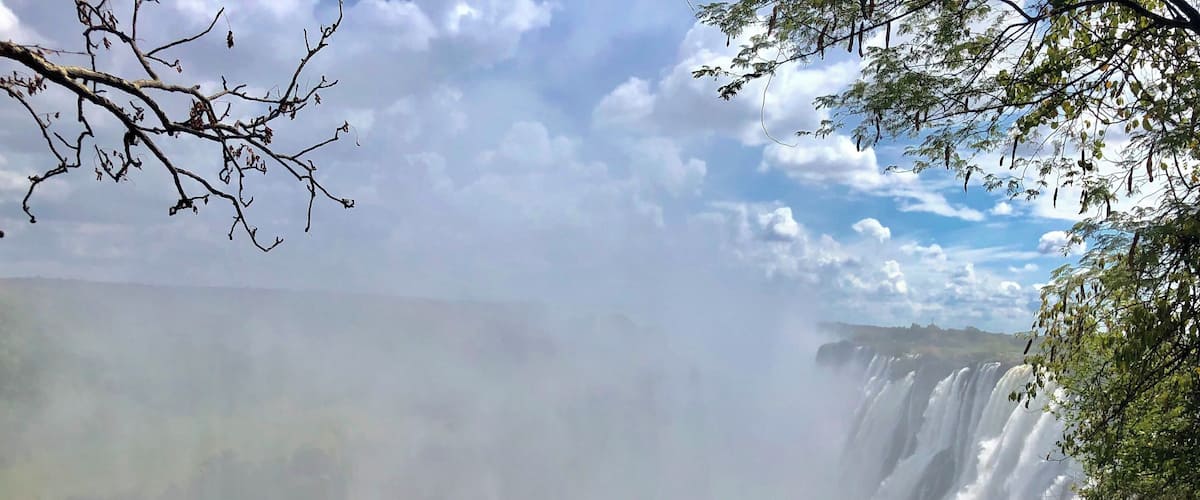 Victoria Falls from Zambia