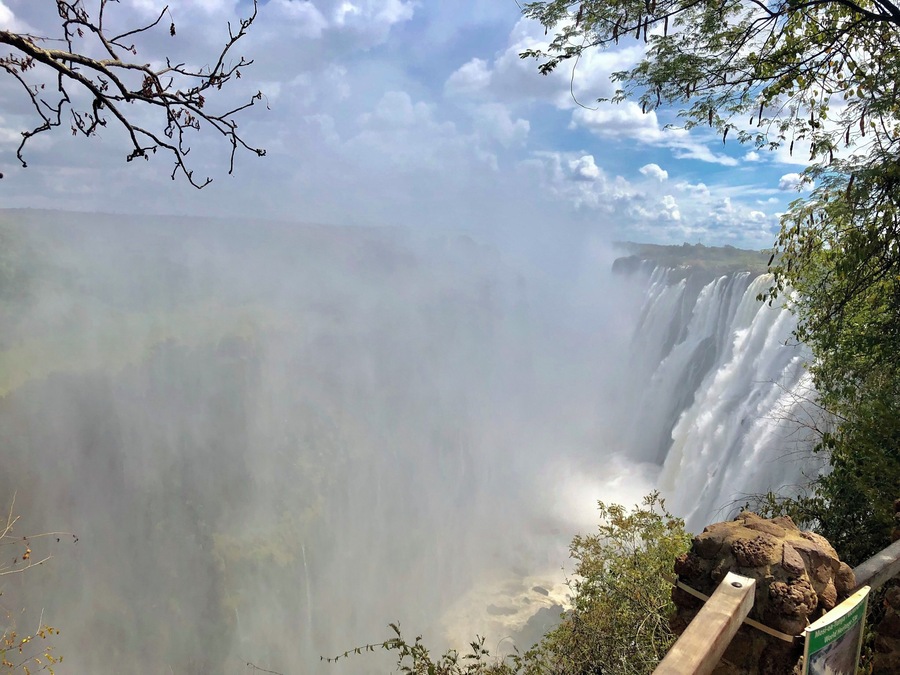 Victoria Falls from Zambia
