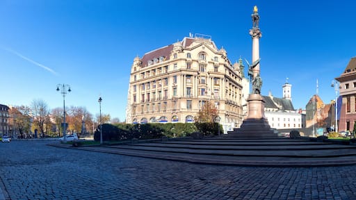 Lviv. Architecture in the old town.