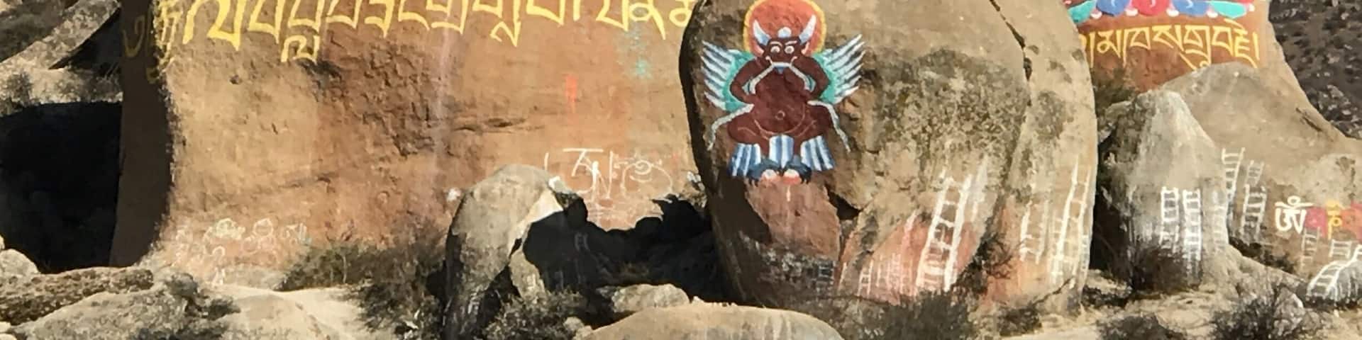 Zongkapa Lobsang Zhaba, or Tsongkhapa, usually taken to mean "the Man from Onion Valley", born in Qinghai, was a famous teacher of Tibetan Buddhism whose activities led to the formation of the Gelug school of Tibetan Buddhism