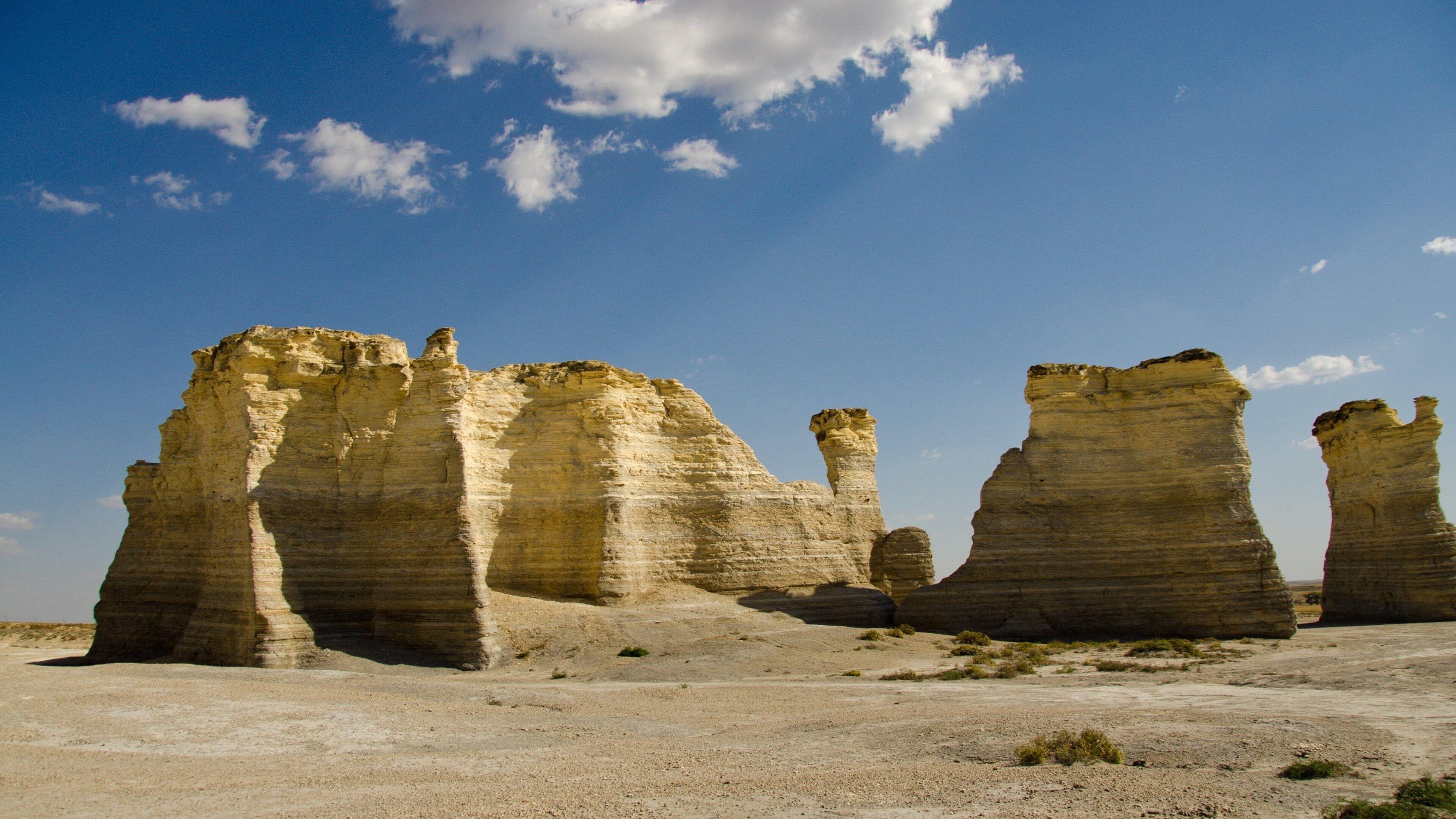 カンザス州 どの含み 砂漠の眺め