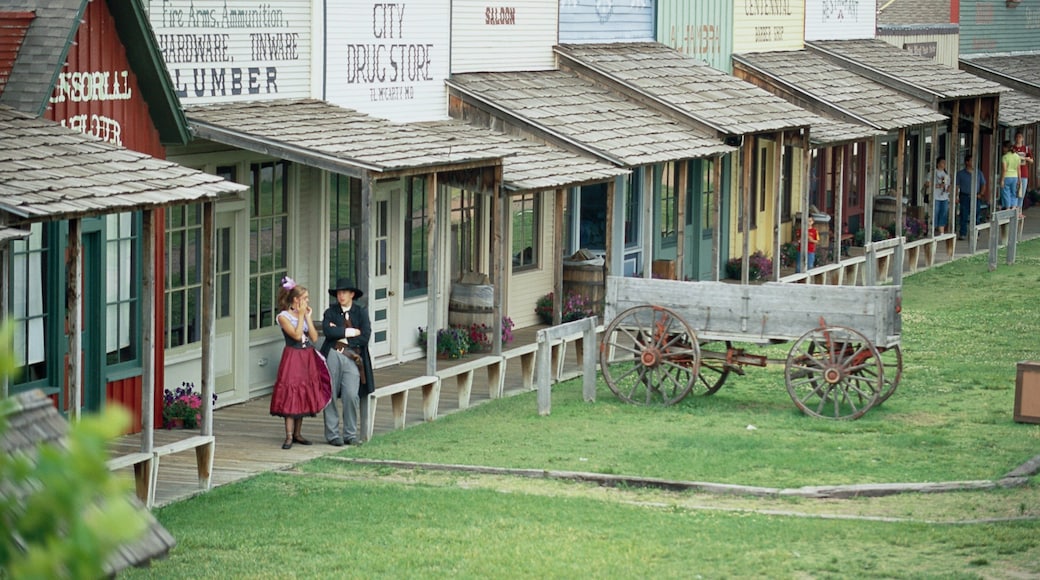 Kansas featuring street scenes and a small town or village