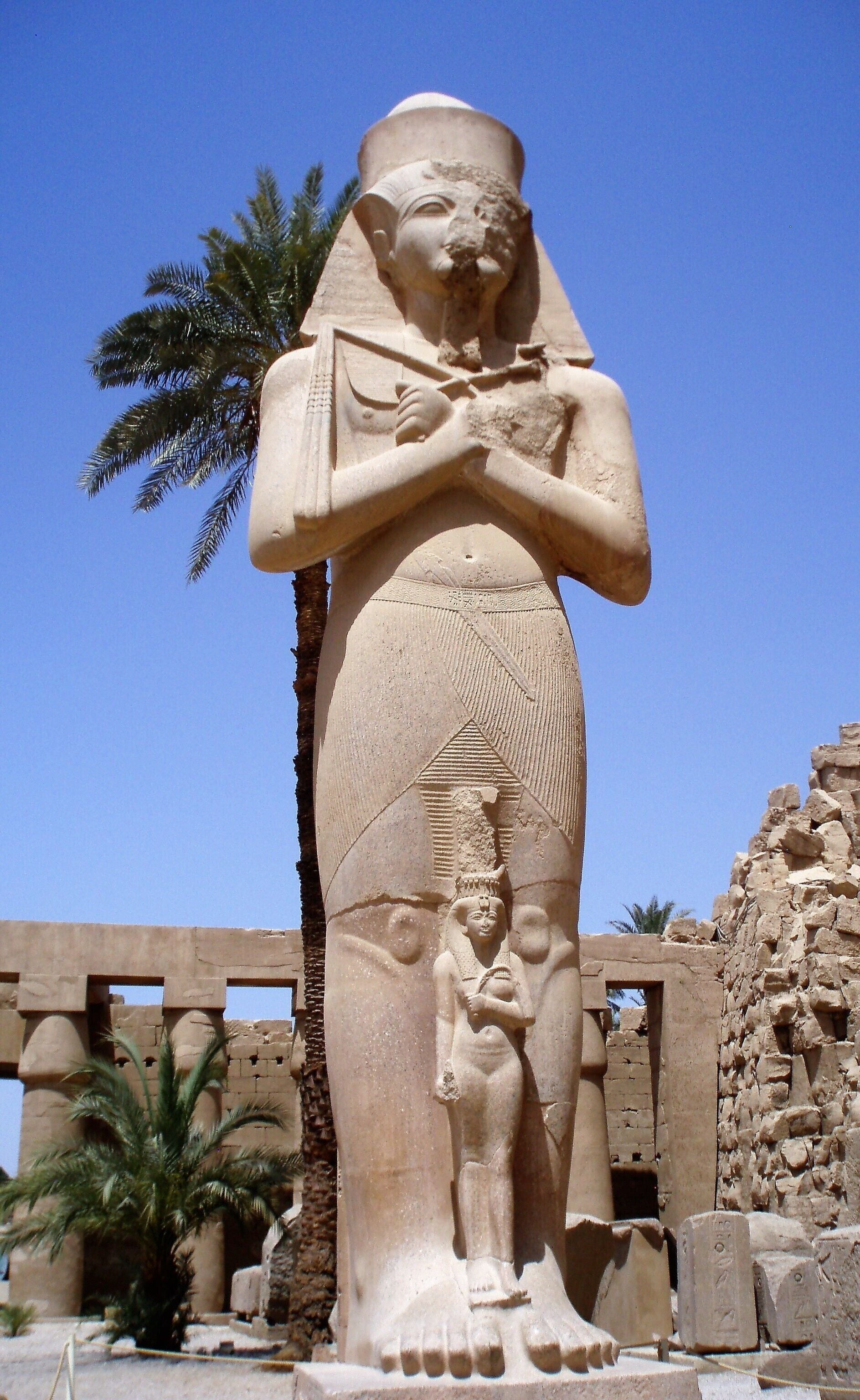 Statue of Ramesses II
The Karnak Temple Complex a UNESCO World Heritage site is one of the largest in the world and comprises of decayed temples, chapels, pylons and other buildings. #Details
Tip: One's travel dreams need not be postponed to some distant future. I travelled to Egypt with two very young children in tow and did not regret even a single day of an amazing 10 day trip.