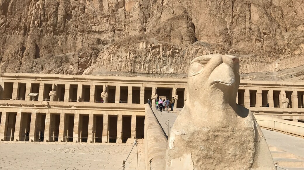 Hatshepsut's Temple dedicated to the sun god Amun - she was the second female pharaoh
#winterwonders
#lifeatexpedia
