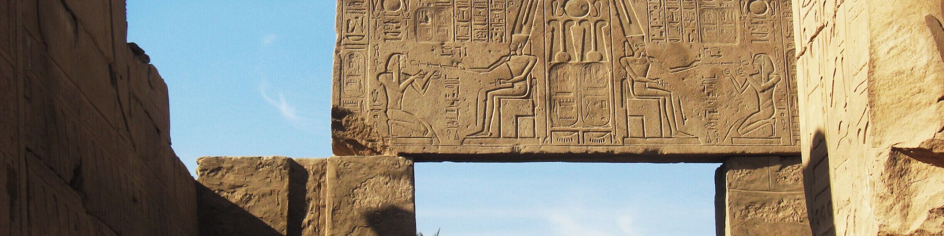 There's still loads of restoration work to be done at Karnak. #architecture