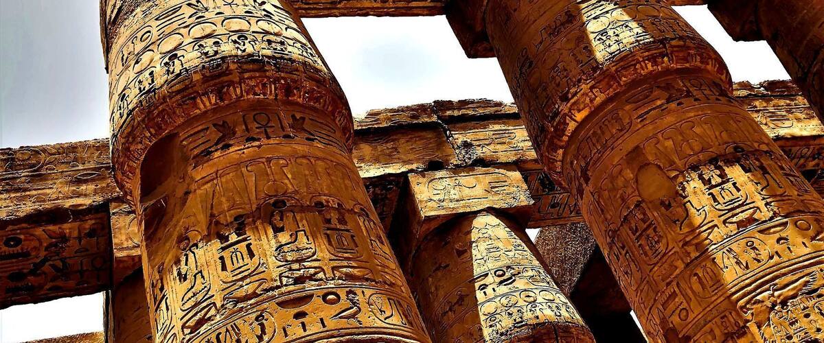 What struck me the most about the Temple of Karnak was the colour that was still visible underneath the top columns of the ruins. The site is massive and it was quiet. There were not a lot of tourists there so you have a lot of time to explore. Take lots of water. #History