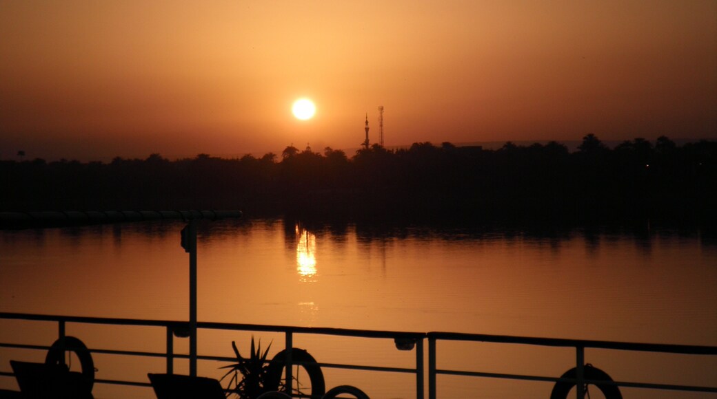 Sunset on a Nile cruise - just wow!