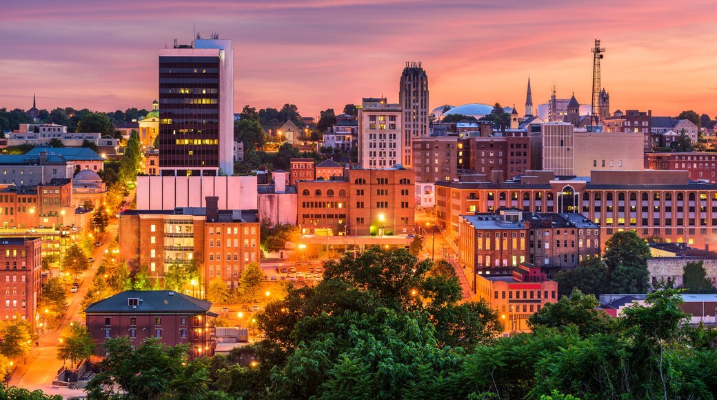 Lynchburg, Virginia, USA Skyline