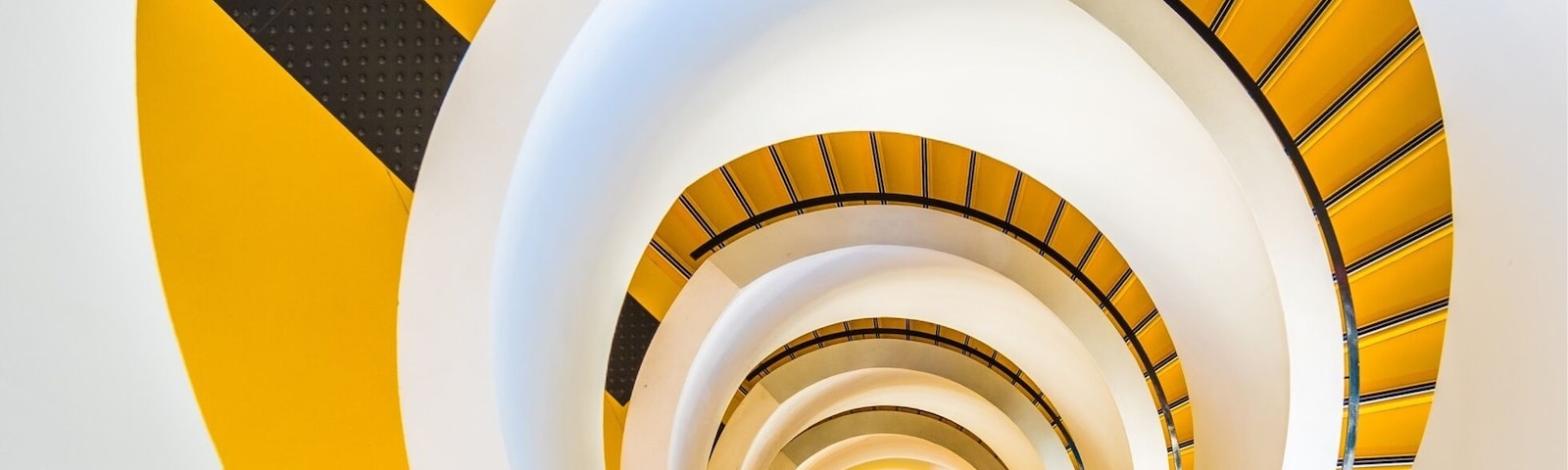 Visit this library for its amazing yellow staircase ! #troveontuesday