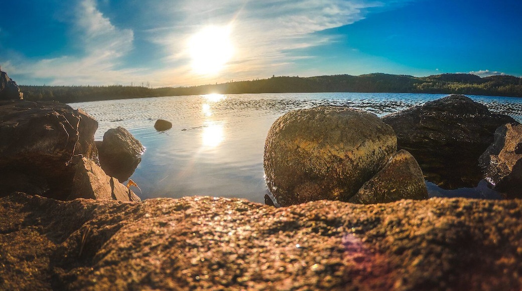 View from the Island we camped on. #adventure