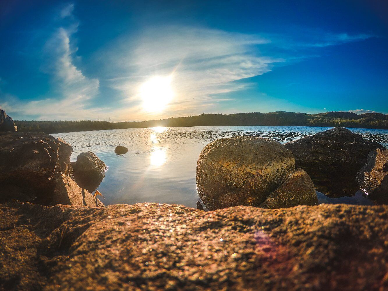 View from the Island we camped on. #adventure