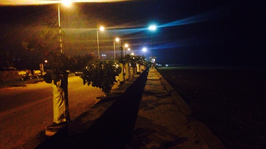 Evenings r kool here