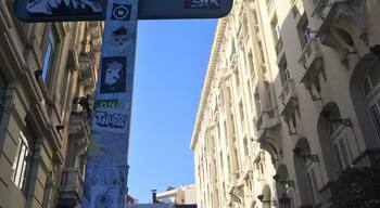 I think this sums up the cityscape of Madrid to me: every free space between the decorative beauty of the historic buildings is treated like a canvas, and there’s pretty much always a blue sky for a backdrop.
#Trovember