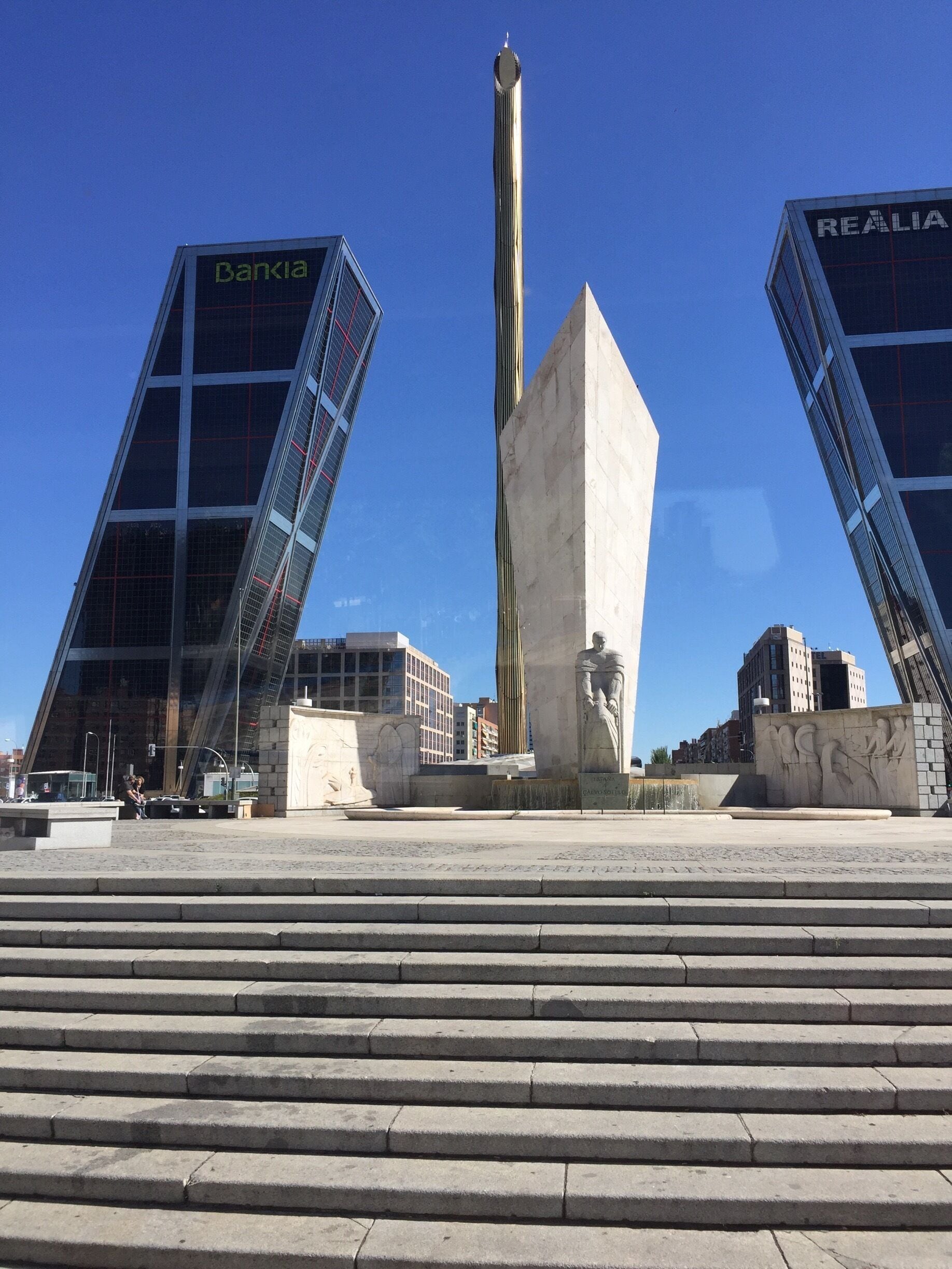 Beautiful summer day in Madrid 