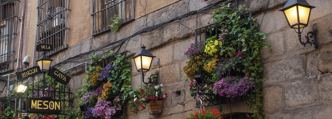 Lovely and colorful neighborhood of La Latina is a great place to stay on your trip to Madrid. The area is full of local life, and there are plenty of vibrant Tapas bars to spend the evening in.
#LikeALocal