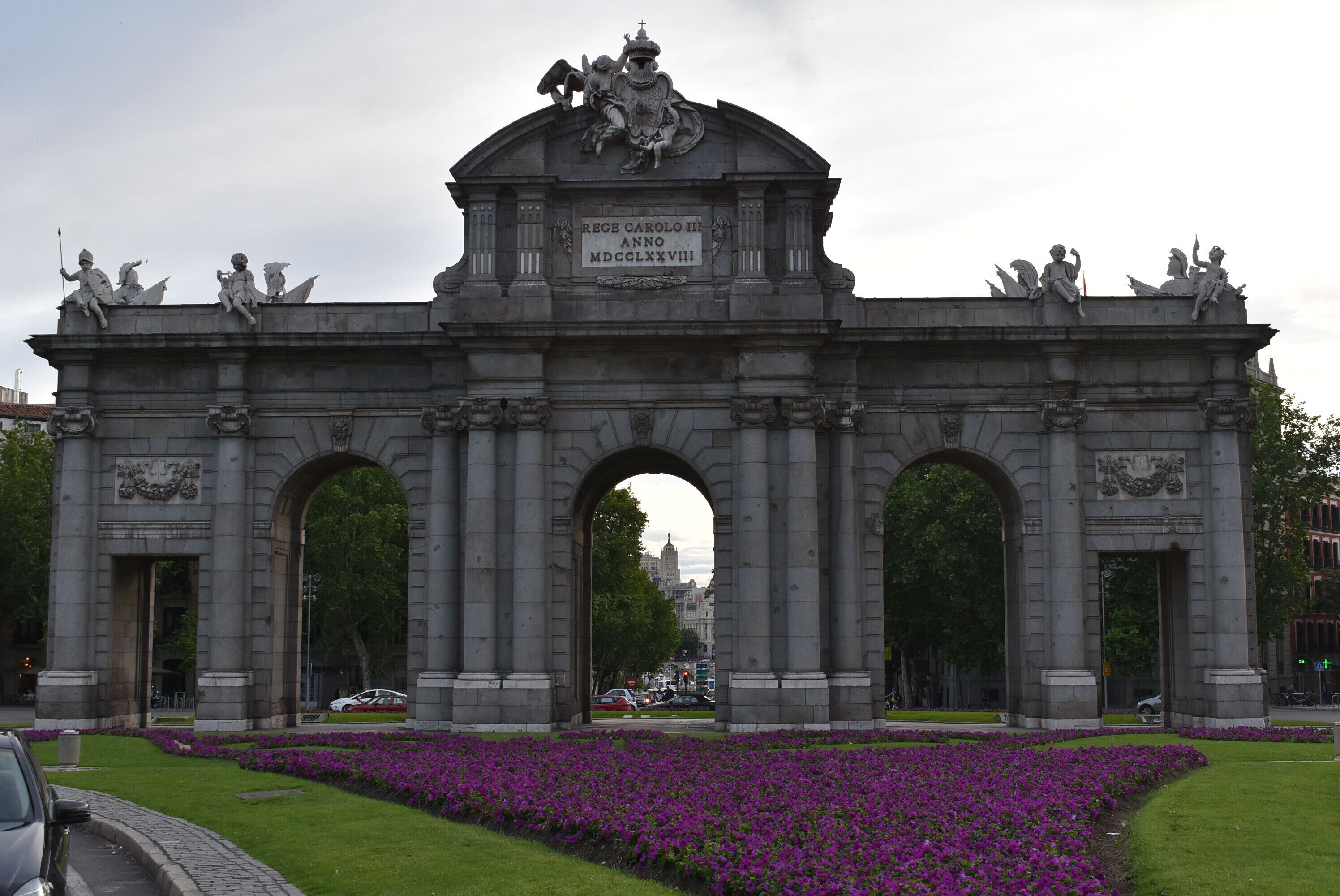 Very nice area and representative of Madrid