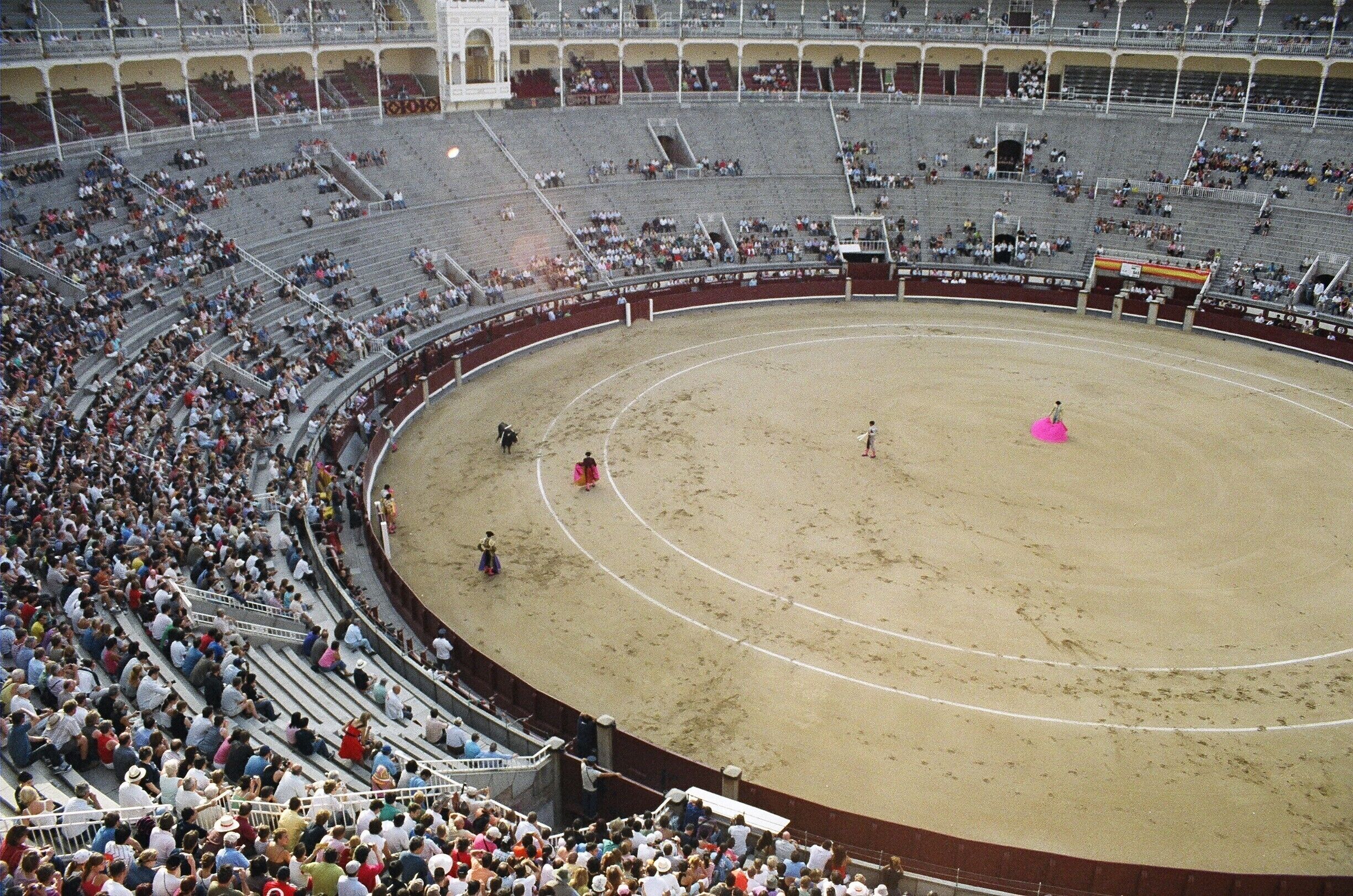Spanish past-time of bullfighting.