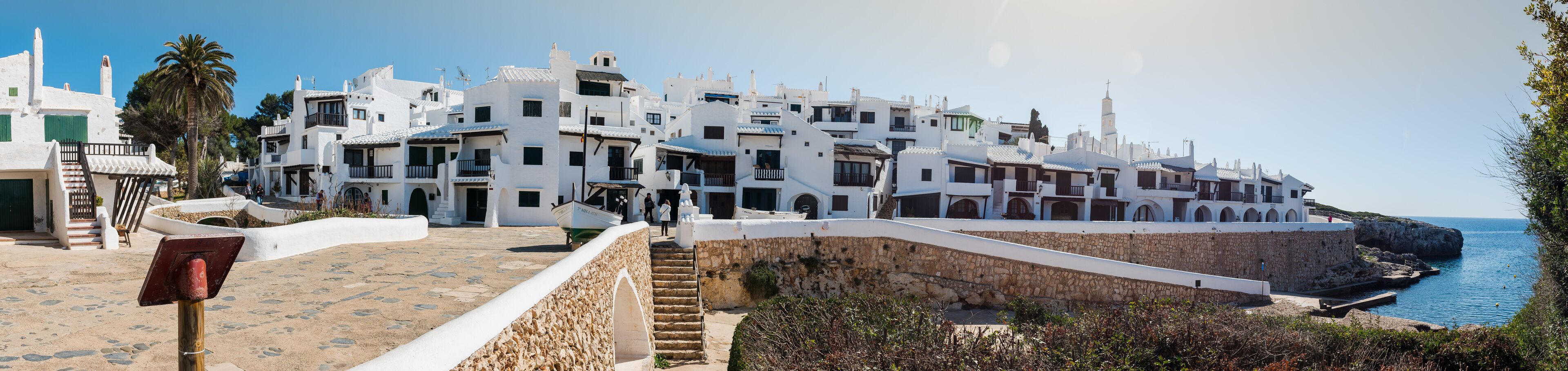 Fishing village in Menorca. Spain