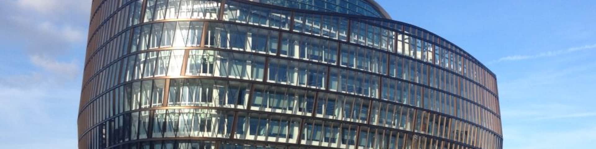 Another view of the new Co-Op building.