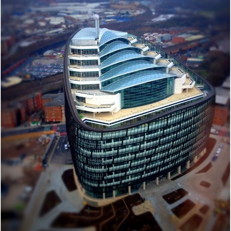 New Co-Op building. Taken from the 23rd floor of the CIS Tower.