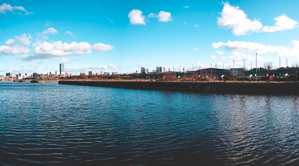 Manchester, UK. Photos taken near the Manchester ship canal.