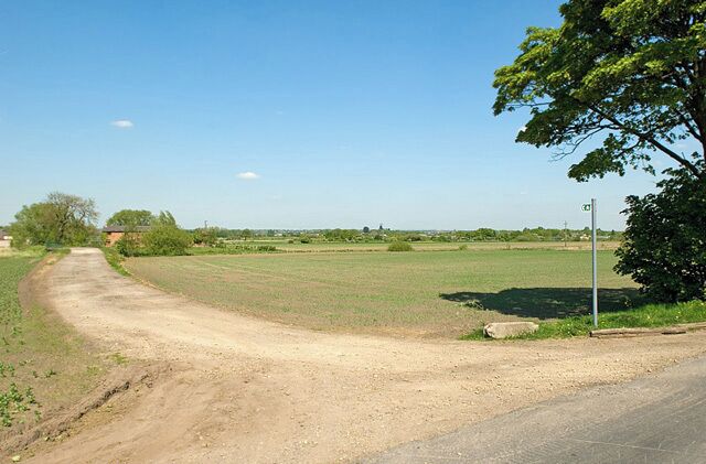 Farm track off Moss Lane Astley Moss
