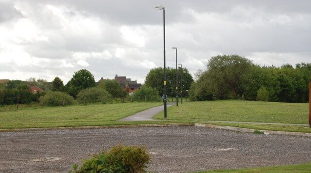 Footpath across Shakerley Common to Tyldesley