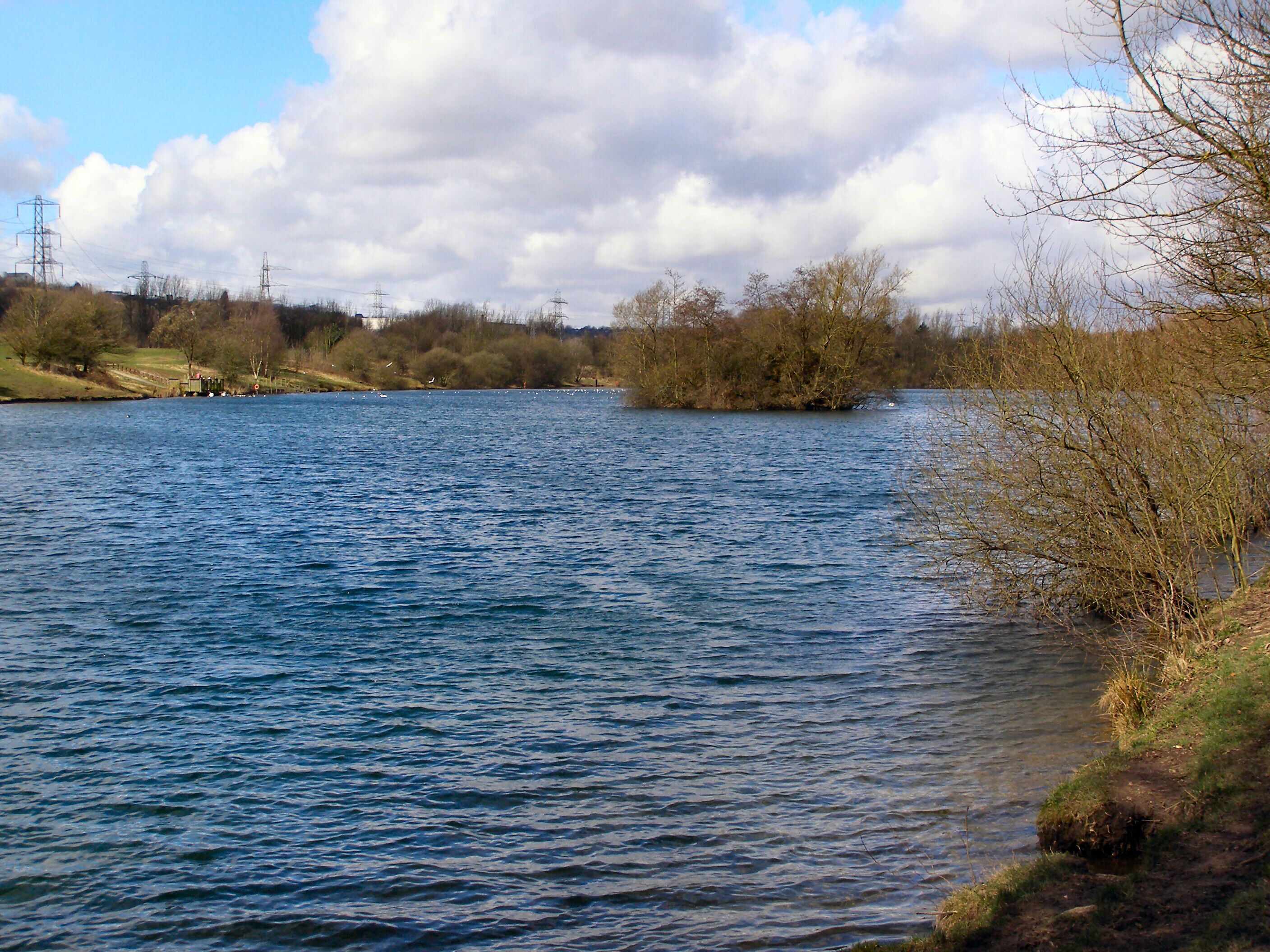 Clifton Marina The lake in Clifton Country Park.