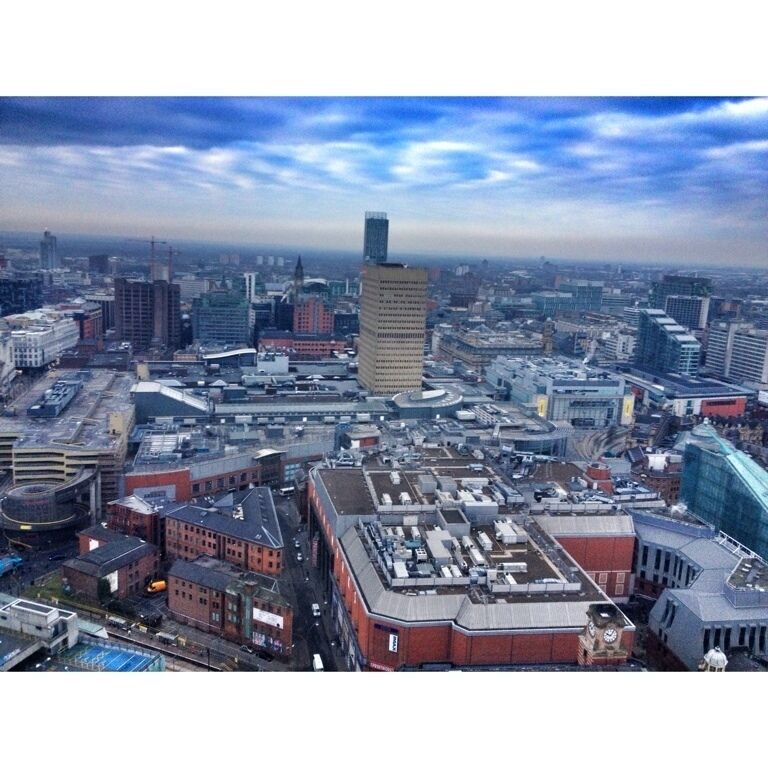 A view of Manchester, England.