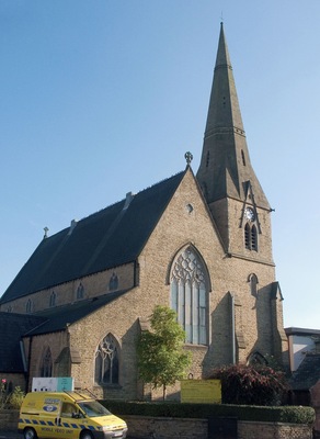 St Peter's Church, Stockport Road, Levenshulme , Manchester, England