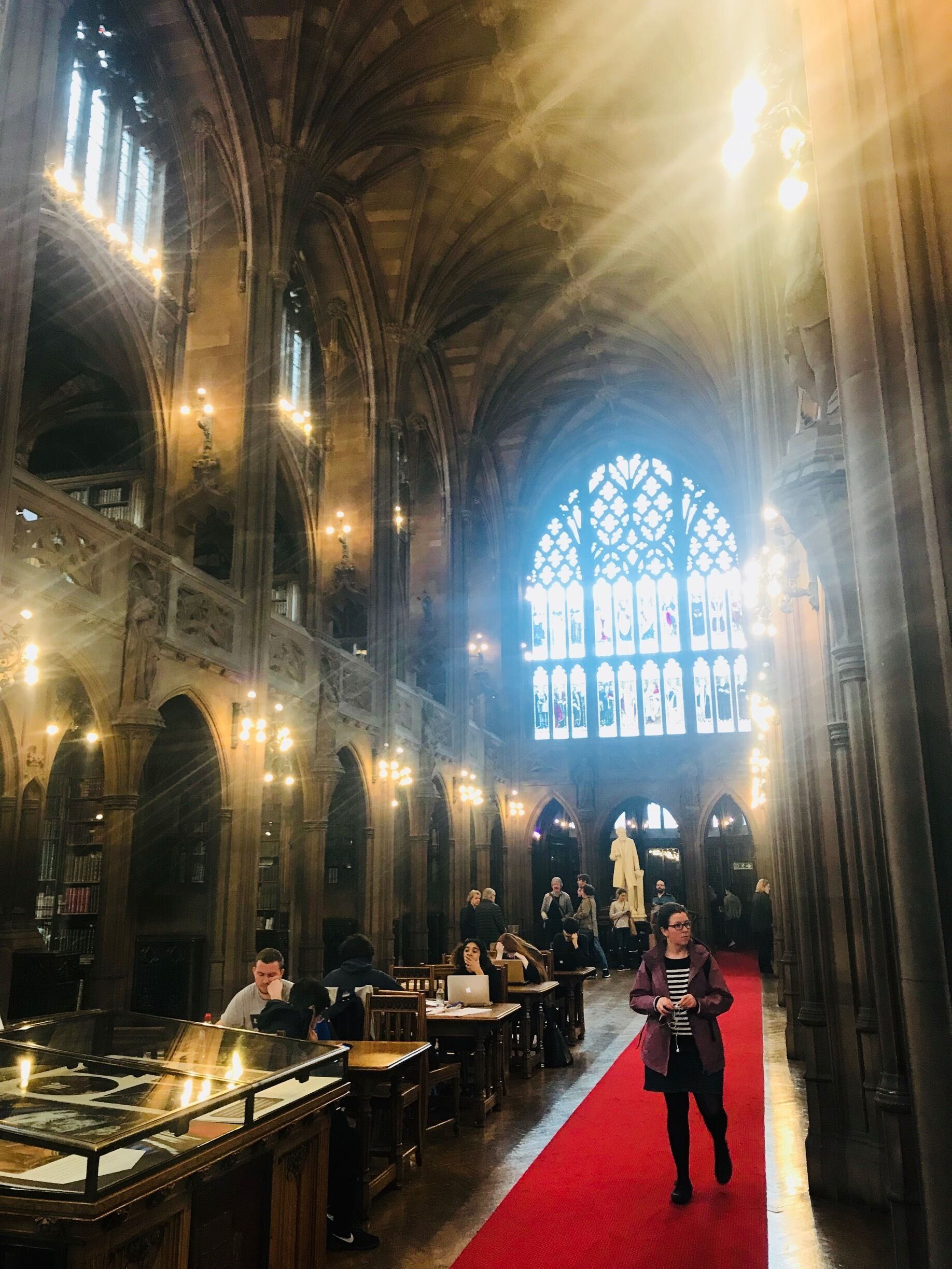 Inside the beautiful #JohnRylandsLibrary in #Manchester. #LifeAtExpedia #Details #WeLoveOurMarkets