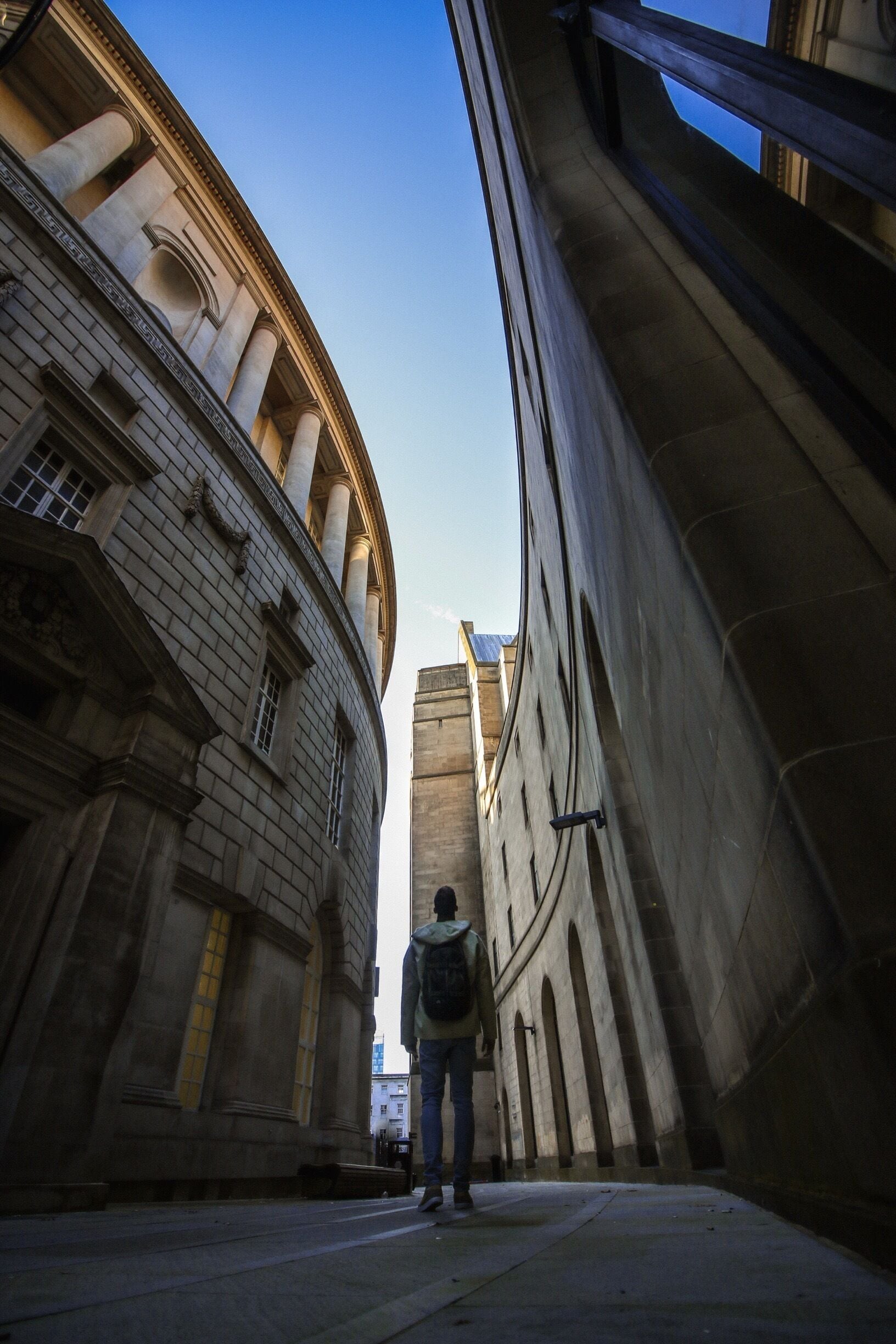Clean lines @ Manchester central library