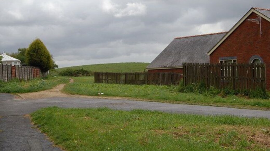 Footpath near Homeground pub.
