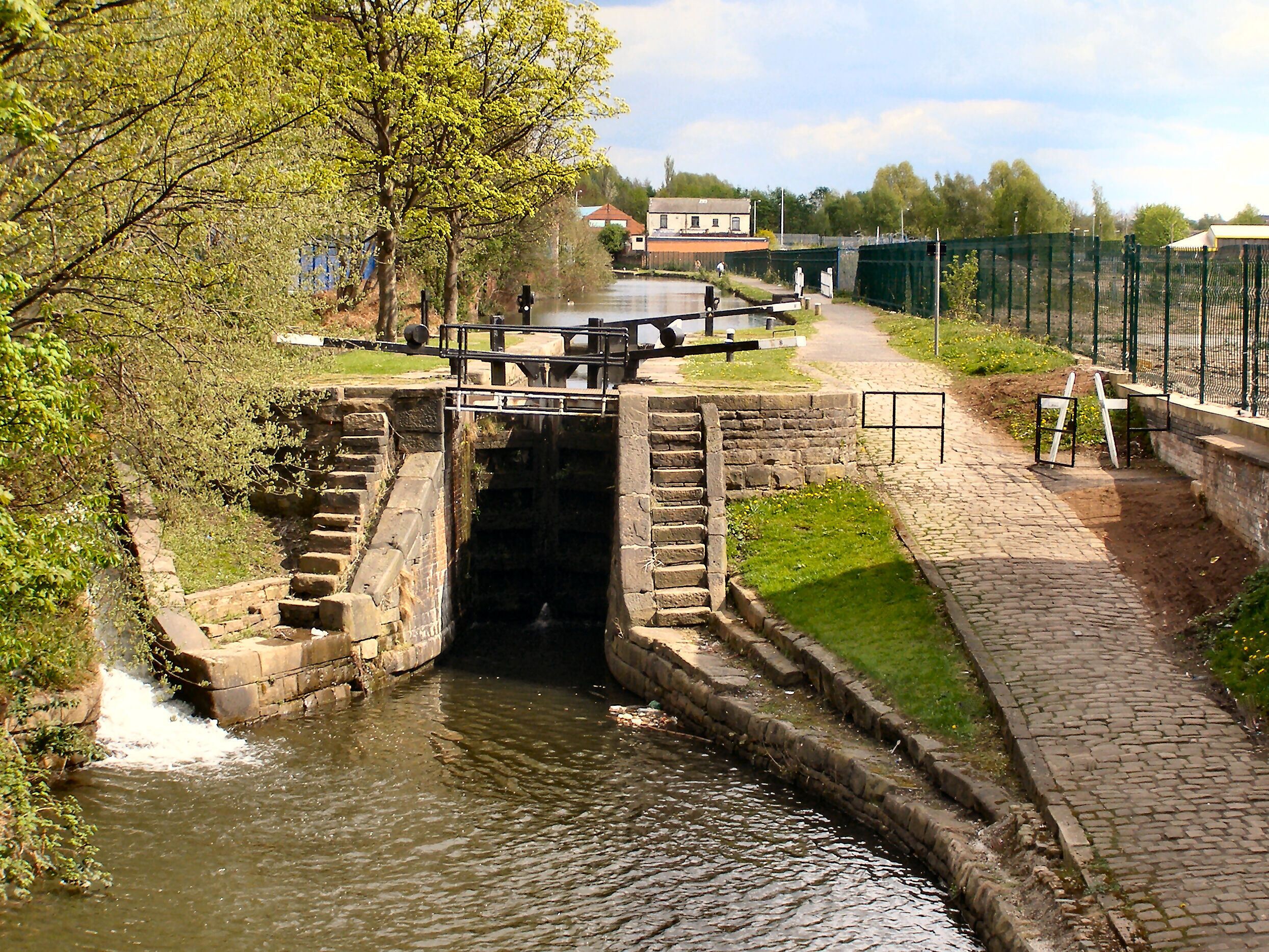 Photograph of Lock 8, Ashton Canal, Manchester, England
